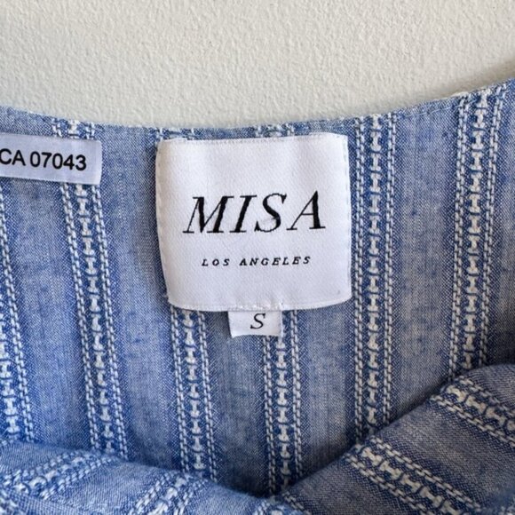 MISA • Marina Top in Light Blue - Picture 9 of 12